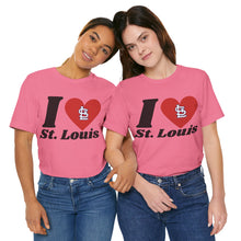 Load image into Gallery viewer, Love STL Unisex Jersey Short Sleeve Tee