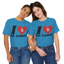 Load image into Gallery viewer, Love STL Unisex Jersey Short Sleeve Tee