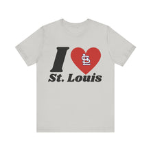 Load image into Gallery viewer, Love STL Unisex Jersey Short Sleeve Tee