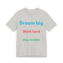 Load image into Gallery viewer, Motivational Jersey Short Sleeve Tee