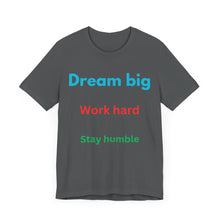 Load image into Gallery viewer, Motivational Jersey Short Sleeve Tee