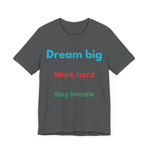 Motivational Jersey Short Sleeve Tee