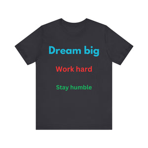 Motivational Jersey Short Sleeve Tee