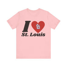 Load image into Gallery viewer, Love STL Unisex Jersey Short Sleeve Tee