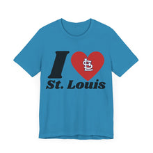 Load image into Gallery viewer, Love STL Unisex Jersey Short Sleeve Tee