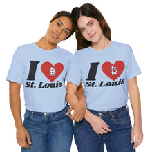 Load image into Gallery viewer, Love STL Unisex Jersey Short Sleeve Tee