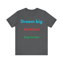 Load image into Gallery viewer, Motivational Jersey Short Sleeve Tee