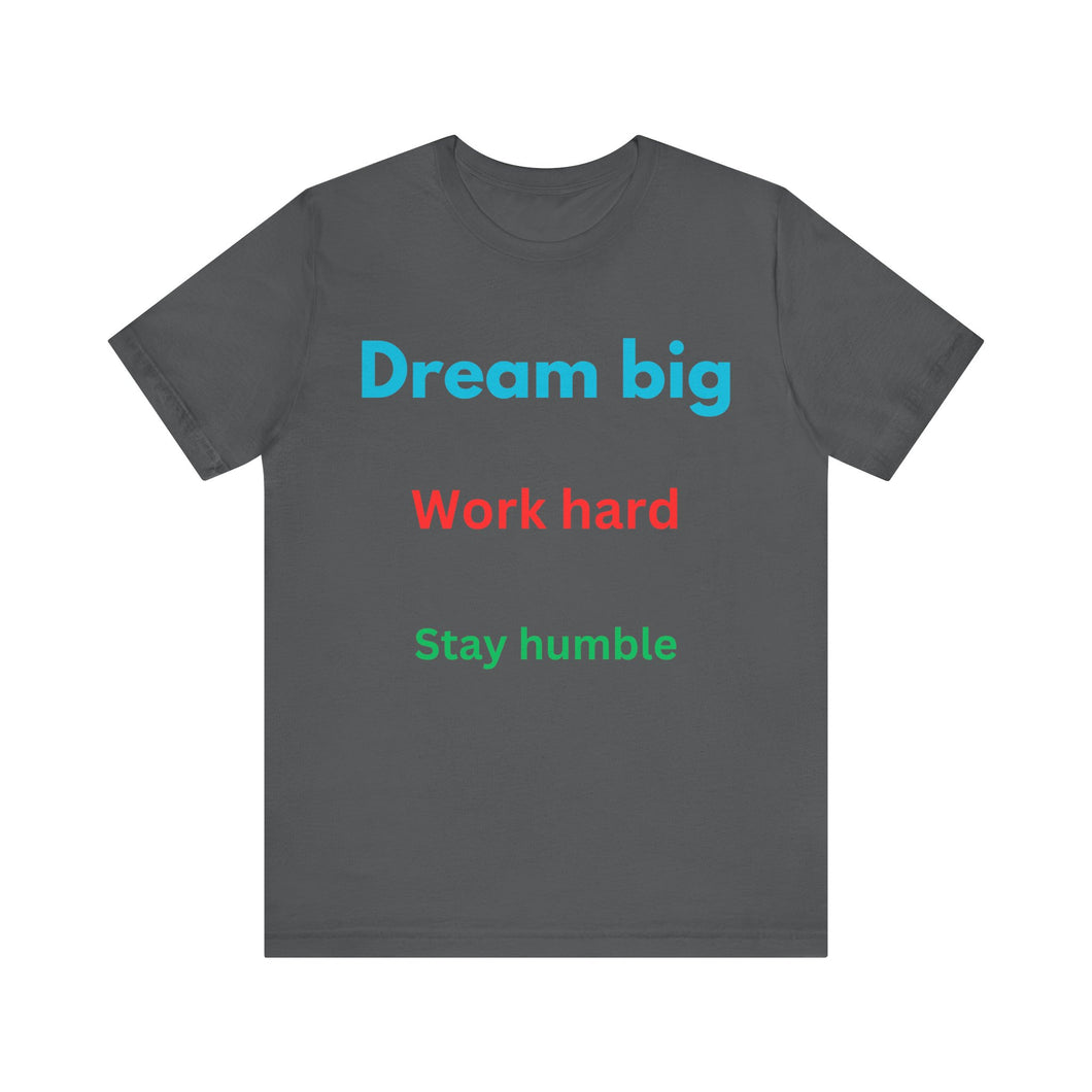 Motivational Jersey Short Sleeve Tee