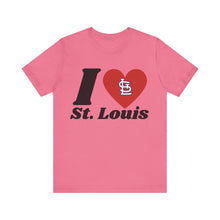 Load image into Gallery viewer, Love STL Unisex Jersey Short Sleeve Tee