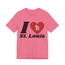 Load image into Gallery viewer, Love STL Unisex Jersey Short Sleeve Tee