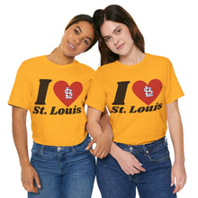 Load image into Gallery viewer, Love STL Unisex Jersey Short Sleeve Tee