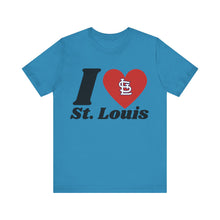 Load image into Gallery viewer, Love STL Unisex Jersey Short Sleeve Tee