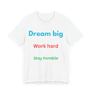 Motivational Jersey Short Sleeve Tee