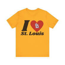 Load image into Gallery viewer, Love STL Unisex Jersey Short Sleeve Tee