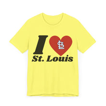 Load image into Gallery viewer, Love STL Unisex Jersey Short Sleeve Tee