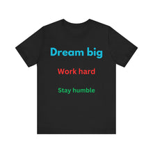 Load image into Gallery viewer, Motivational Jersey Short Sleeve Tee