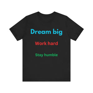 Motivational Jersey Short Sleeve Tee