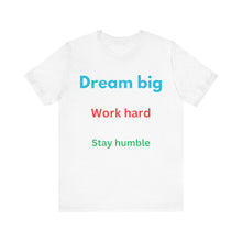 Load image into Gallery viewer, Motivational Jersey Short Sleeve Tee