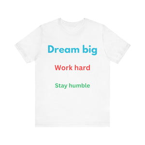 Motivational Jersey Short Sleeve Tee