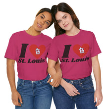 Load image into Gallery viewer, Love STL Unisex Jersey Short Sleeve Tee