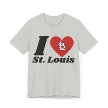 Load image into Gallery viewer, Love STL Unisex Jersey Short Sleeve Tee