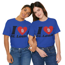 Load image into Gallery viewer, Love STL Unisex Jersey Short Sleeve Tee