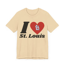 Load image into Gallery viewer, Love STL Unisex Jersey Short Sleeve Tee