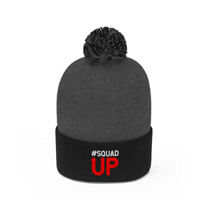 SQUAD UP Pom Pom Beanie