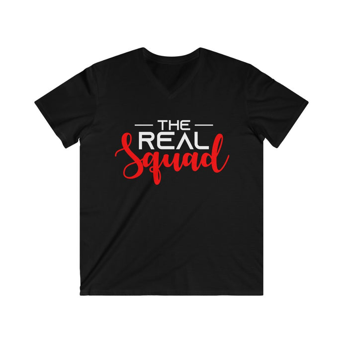 The Real Squad Fitted V-Neck Short Sleeve Tee