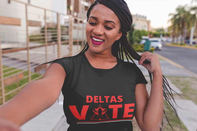 Deltas Vote Heavy Cotton Tee